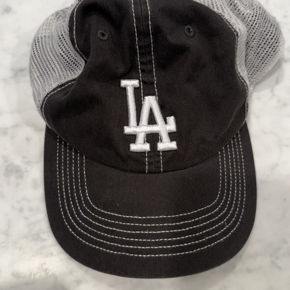 Dodgers Gray LA Baseball Cap